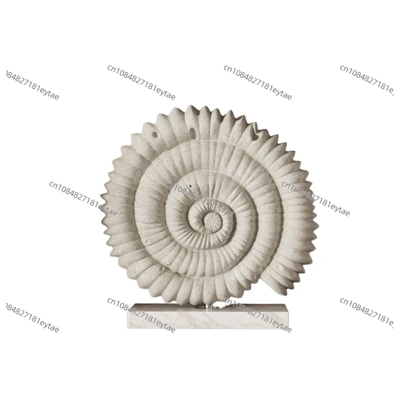 

Скульптура из смолы в виде коралла и морской ракушки - Неправильной формы искусственная раковина морского улитка для домашнего декора