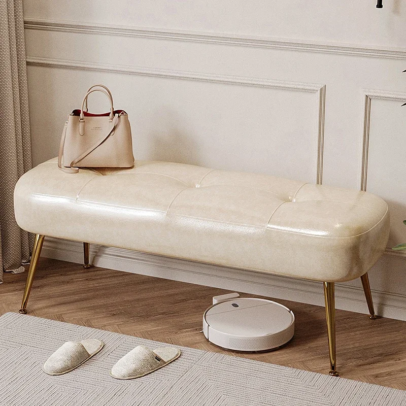 

Luxury Modern Shoe Cabinet Metal Bedroom Bench Slippers Space Saving Shoe Shelf Designer Clothing Muebles Entrance Furniture