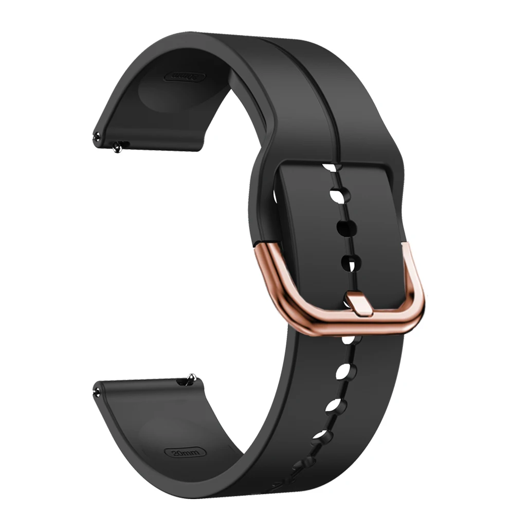 20mm Silicone Watch Strap Band For Garmin Venu SQ 2 VENU2 Plus Vivoactive 3 5 HR Forerunner 245 55 Bracelet Wristband Correa