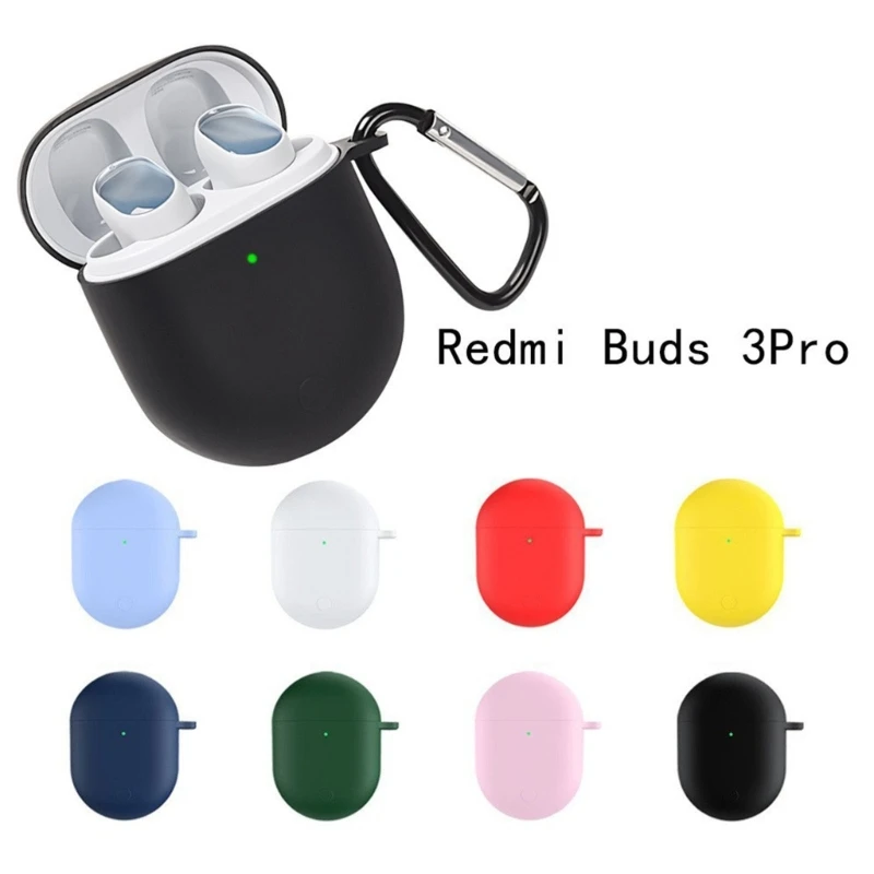 

Wireless Earbuds Cover Bag for Redmi Airdots 3 Pro Buds 3 Pro with Carabiner