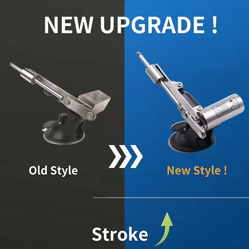 المحرك الخطي التلسكوبي مع 60Mmplate 39 مللي متر السكتة الدماغية دفع كبير تيار مستمر آلية الترددية المحرك متغير السرعة الاتحاد الأوروبي التوصيل