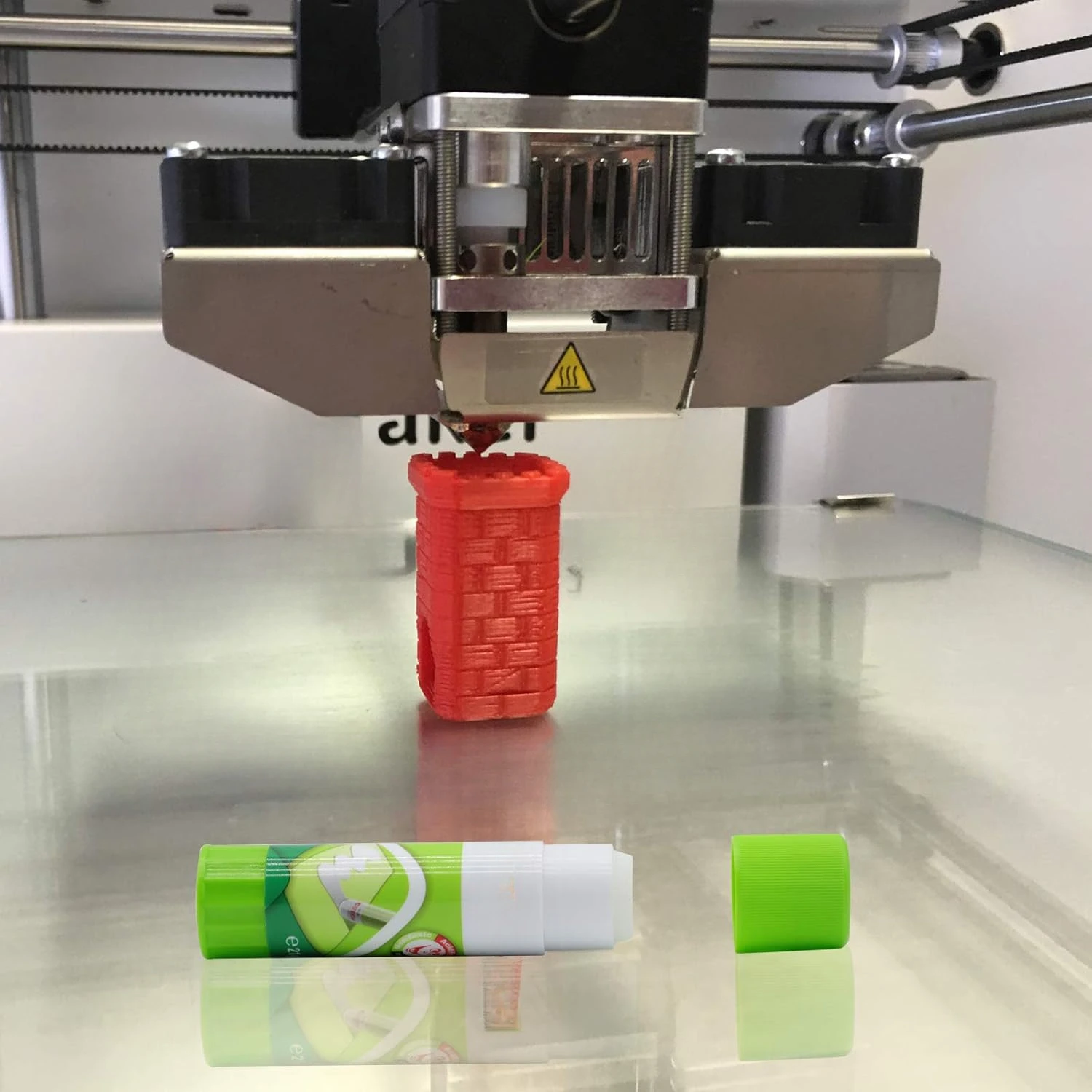 3D Printer Glue Sticks, 4 Pieces Solid Adhesive for Hot Bed Print Filament PLA Glass ABS PETG CPE