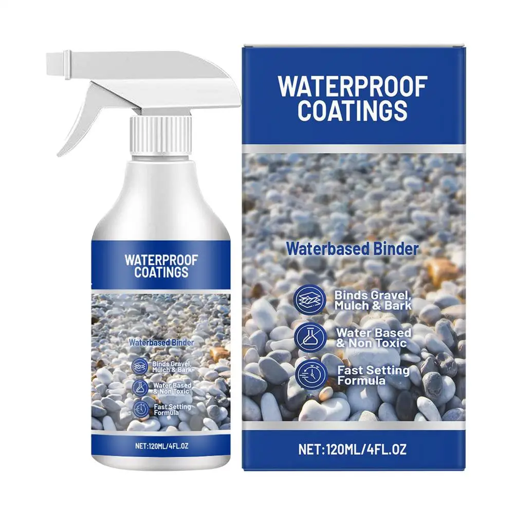 AliExpress NONE Rock Glue For Outdoor Pea Gravel Landscape Rock Glue Sealer Strong adhesion Waterproof Fast Drying Spray Gravel Binder 120ml