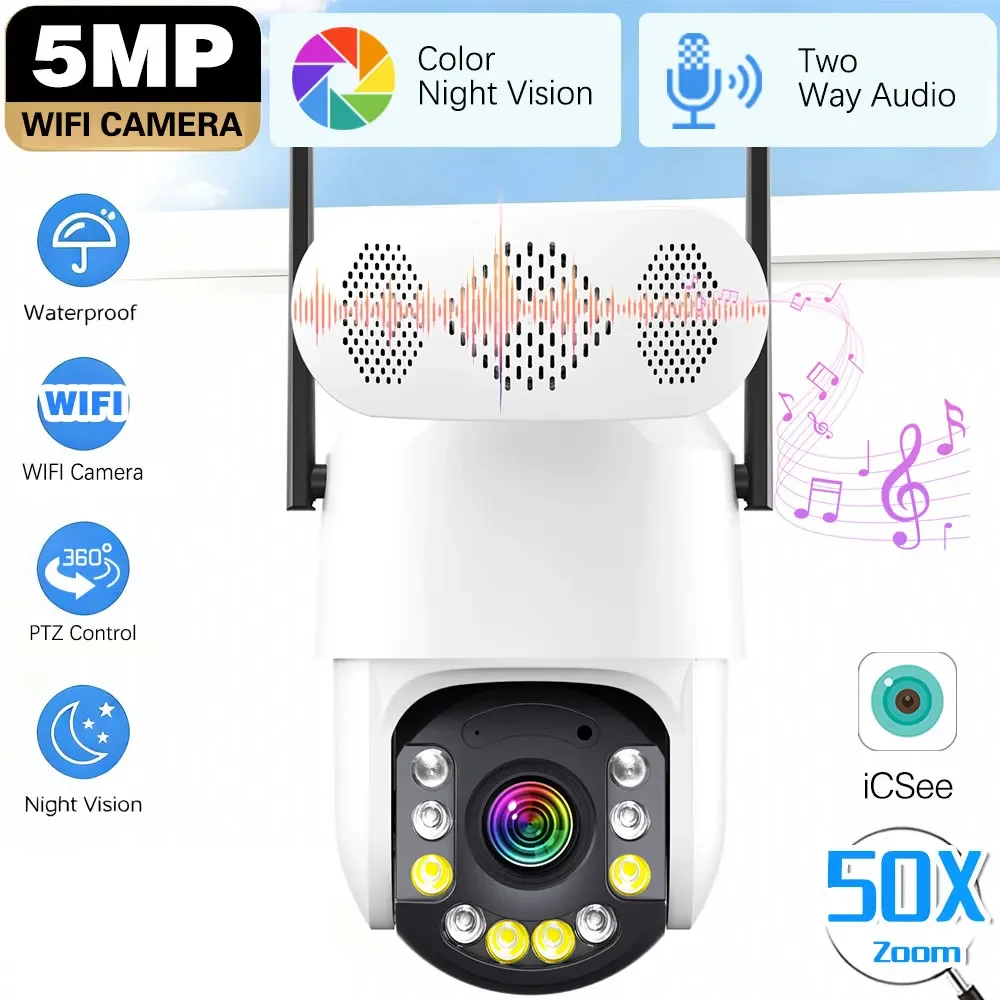 5MP Wifi Ptz 50X Zo… - image