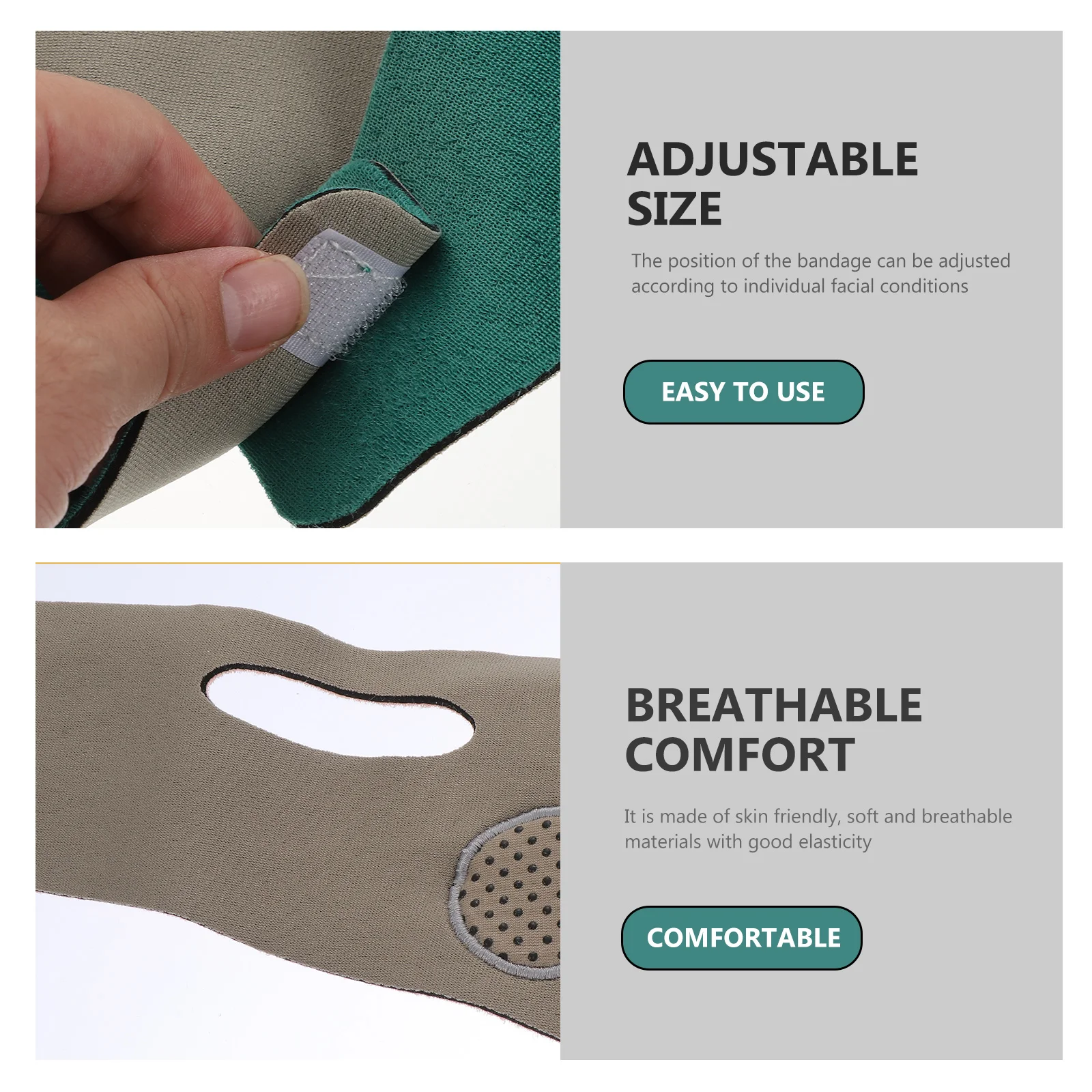 

Reusable Face Slimming Mask Thin Belt Chin Tighten Strap Women Facial Contour Lifting Tool Slimmer Breathable Material Easy Use