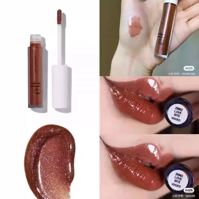 

ELF Lip Lacquer Блеск для губ Прозрачный Увлажняющий Питательный Стойкий глянцевый глазурь для губ Увлажняющая косметика для макияжа