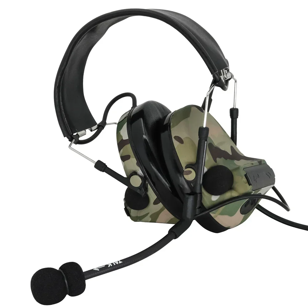 C2 Tactical Active Headset COMTA II Shooting Headphones Ear Protection Noise Reduction Active Hunting Headset with Tactical Ptt