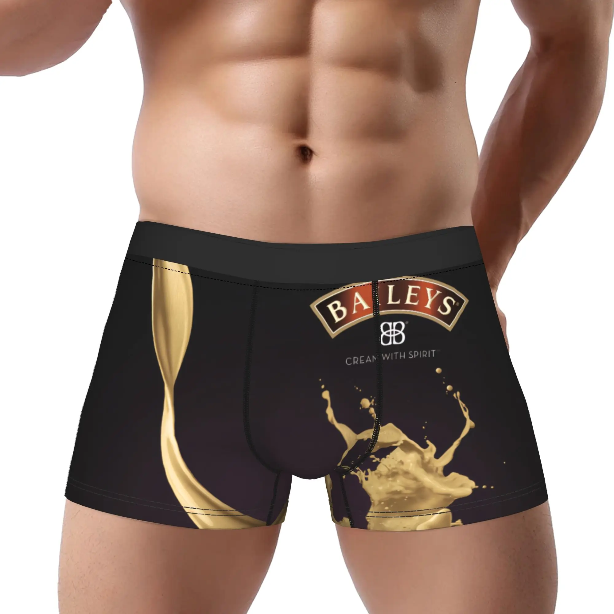 

bBaileys Spread the Love bBaileys Underpants Breathbale Panties Male Underwear Ventilate Shorts Boxer Briefs