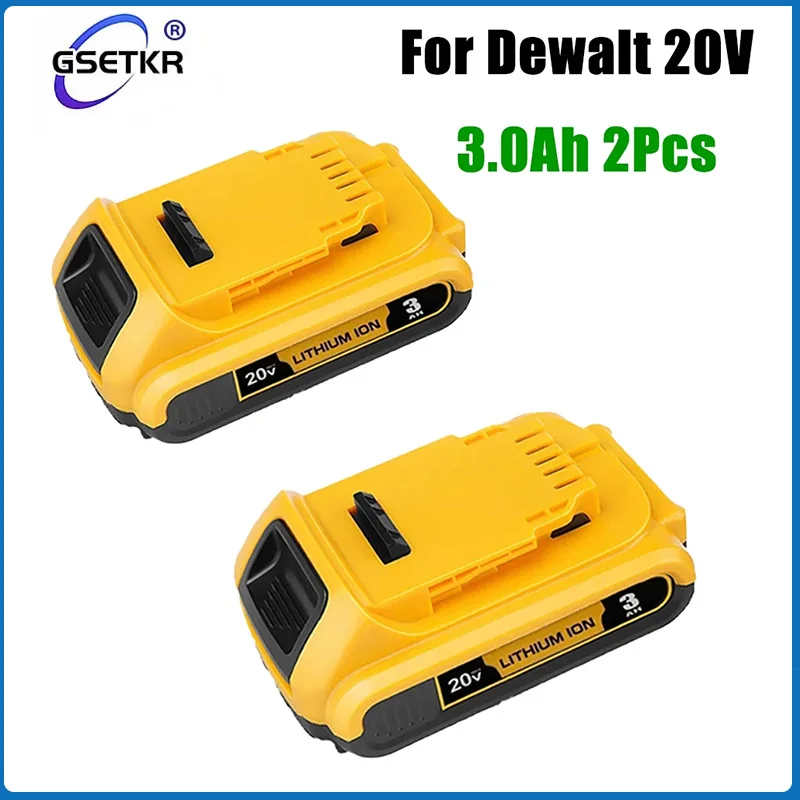 DCB203 Li-ion Battery 18Volt 20V 3.0Ah For Dewalt Max Tools DCB205 DCB206 DCB204 DCB200 DCB182 DCB180 DCB230 DCD DCF DCG Series