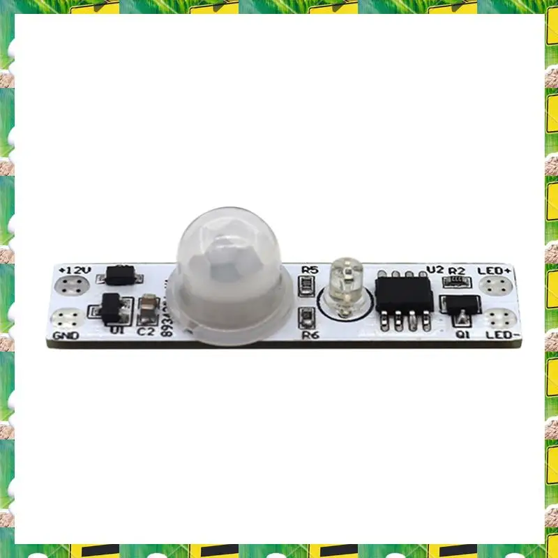 Módulo de interruptor de Sensor de movimiento PIR 3C Electron DC 5-24V 12V Módulo de interruptor de controlador de Detector de Sensor de movimiento humano, DC 5-24V 12V PI