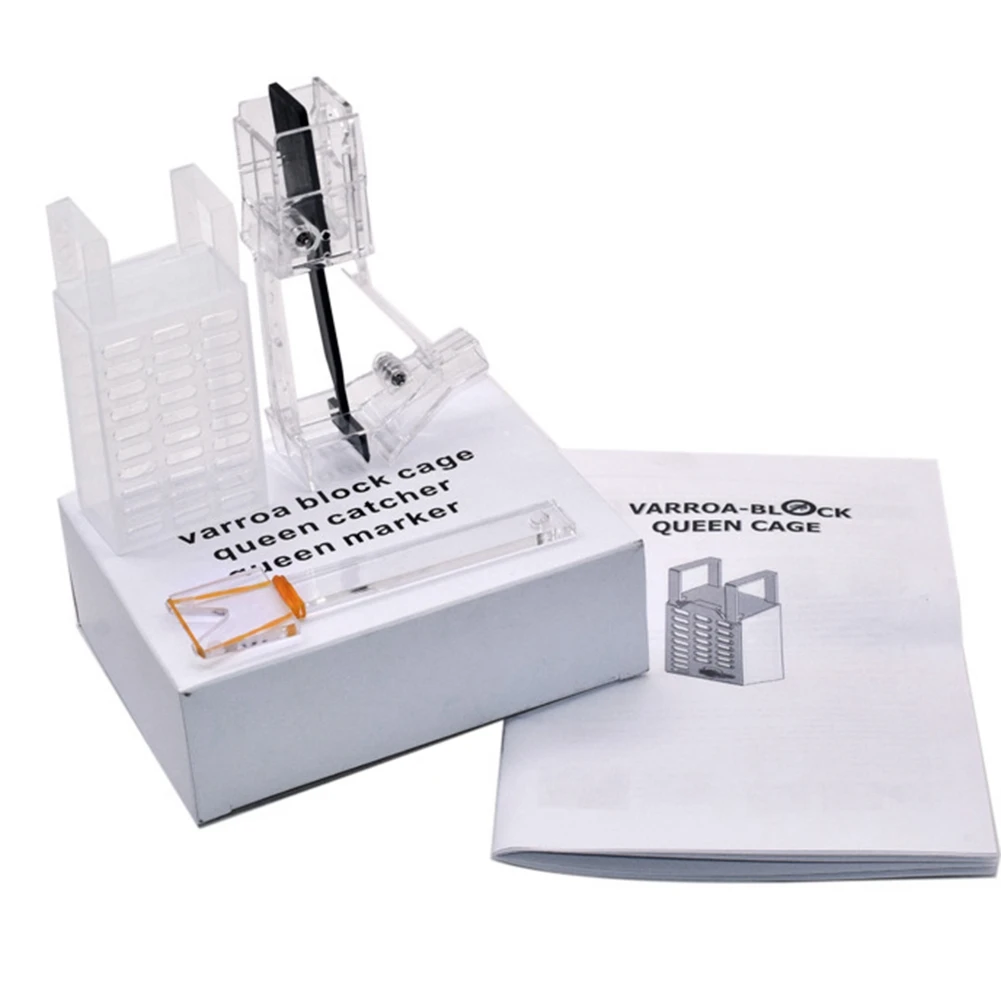 

【New User Coupon】Beekeeping Varroa Control Tools Bee Queen Cage for Against-Varoa Brood Breaks Control Varroa Beehive Supplies
