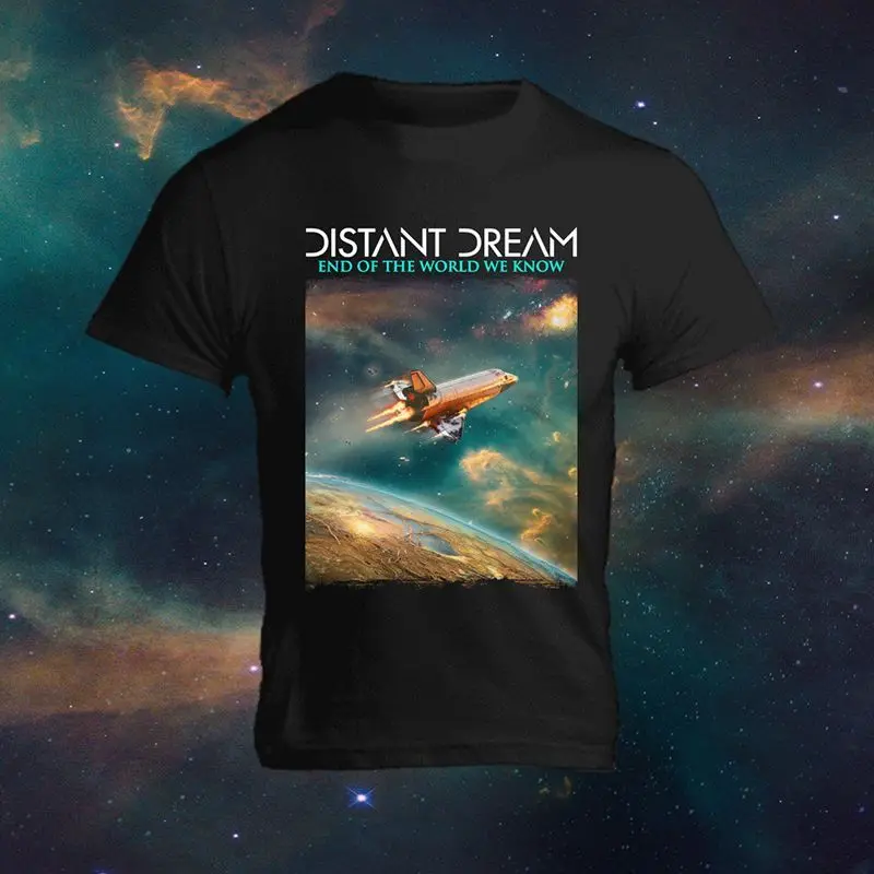 

Американская свободная прямая футболка для мужчин и женщин Dream Theater Dream Theater Band American Progressive Metal Dark Rock