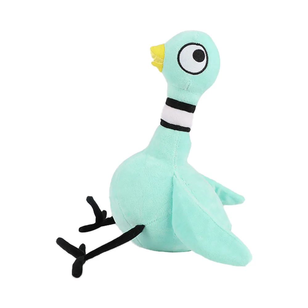 25cm Don\'t Let the Pigeon Drive the Bus Mo Willems Pigeon Plush Toy Movie Stuffed Animals Toys for Kids Birthday Gift Room Decor