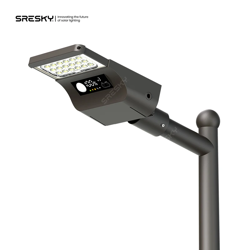 

High Quality 60W Solar Street Light for Garden & Fence IP65 Rated Decorative Lighting for Landscape