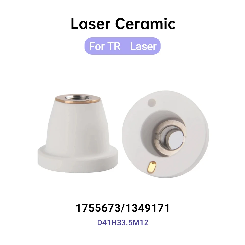 

Header TR Laser ceramic 1755673 nozzle holder High quality 1349171 2D M12 For TR fiber Laser cutting consumables Import Type
