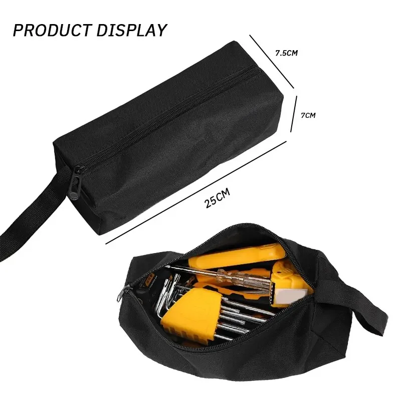 1PC Tool Bag Multifunctional Waterproof Portable Durable Finishing Storage Bag Clutch Hardware Small Parts Storage Bag