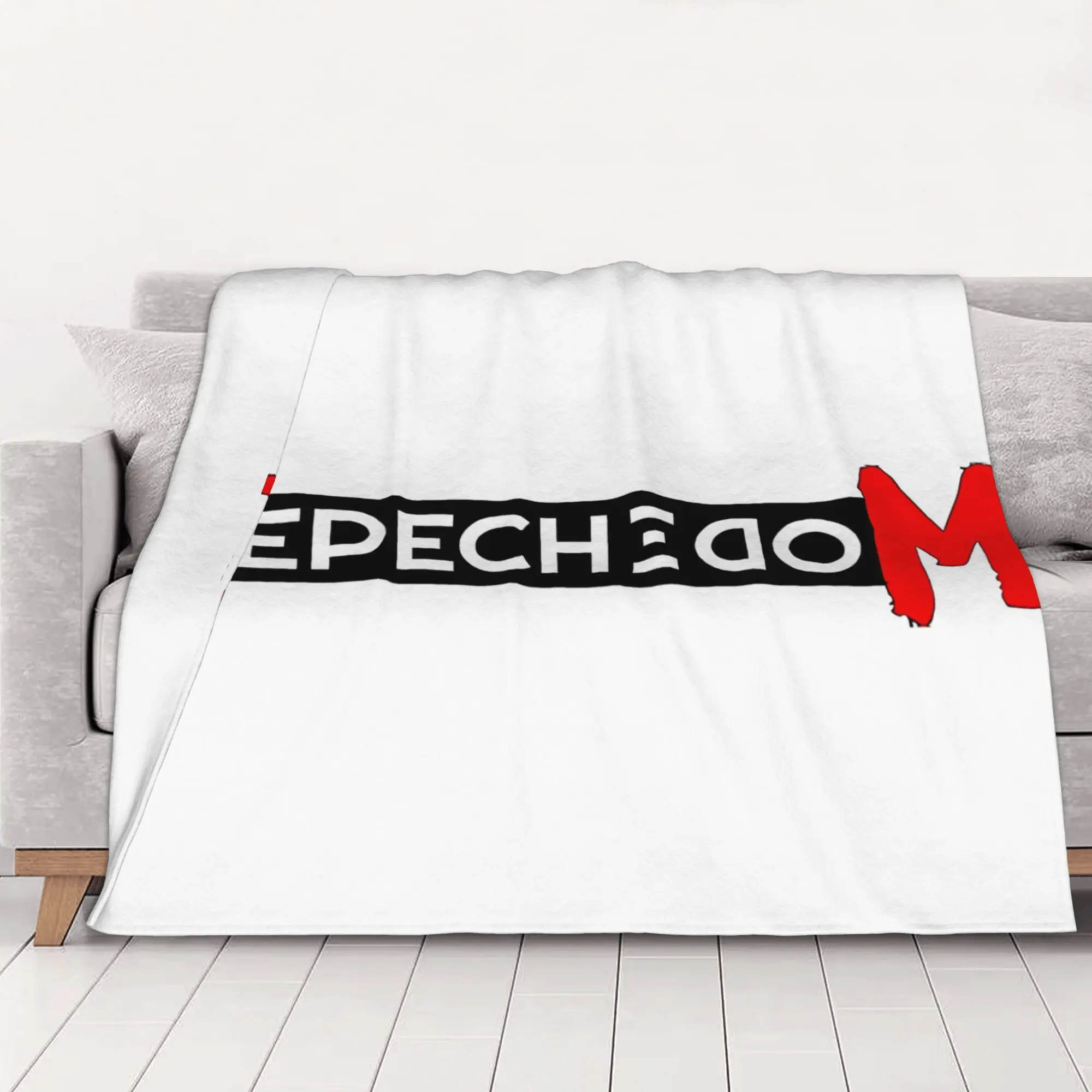 1PC home Cutecore dDepeche Mode Collection Depeche Band Mode Blanket Super Cosy Plush Home Living Room Sofa halloween