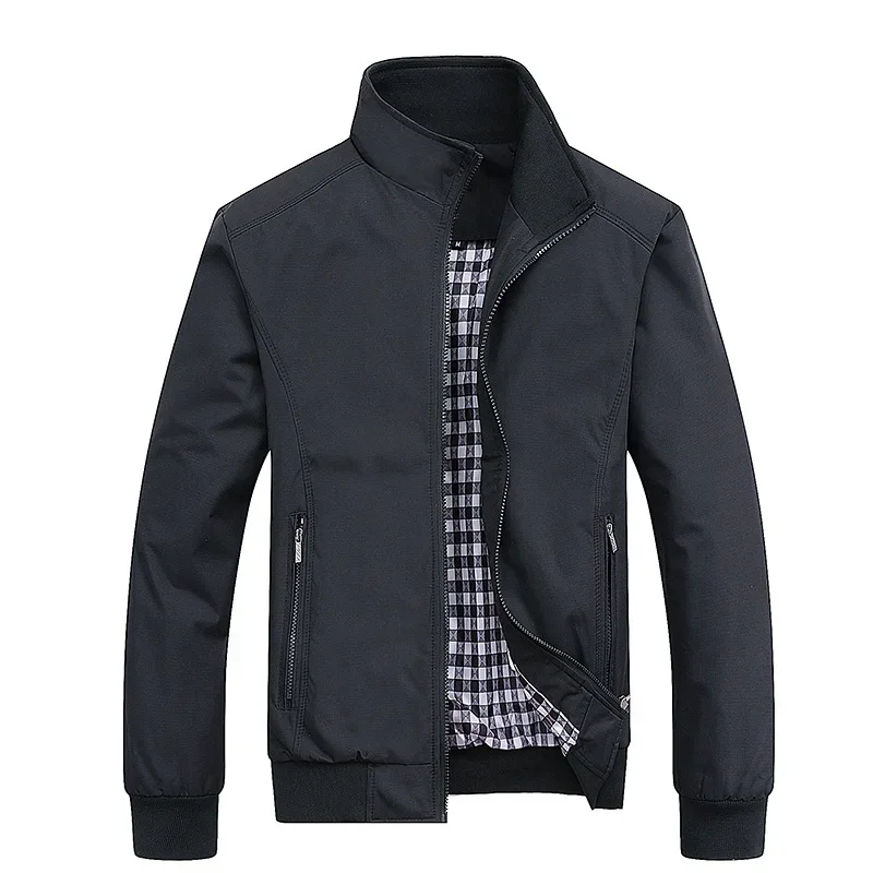 Kwaliteit Casual Geborduurd Jack Heren Herfst Winter Sportkleding Rits Jacks Voor Heren Jassen Jas Trenchcoat Voor Heren