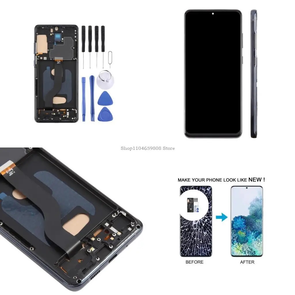 touchscreen-lcd-tft-da-658-pollici-digitizer-assemblaggio-completo-con-struttura-in-metallo-facile-da-usare-perfetto-per-s20