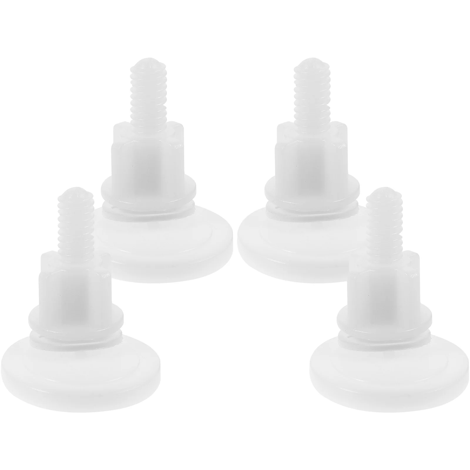 

4pcs Toilet Seat Screw Fixing Bracket ABS Durable Rustproof Universal Hinge Bolt Bathroom Repair Fittings Compatibility Covers