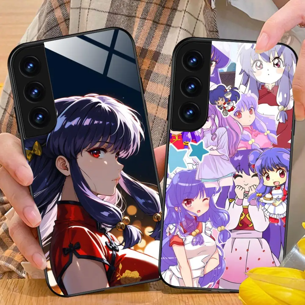Anime Ranma Shampoo Phone Case for Samsung Galaxy A56 55 54 53 52 51 36 35 34 23 16 15 5G Glass Protective Cover