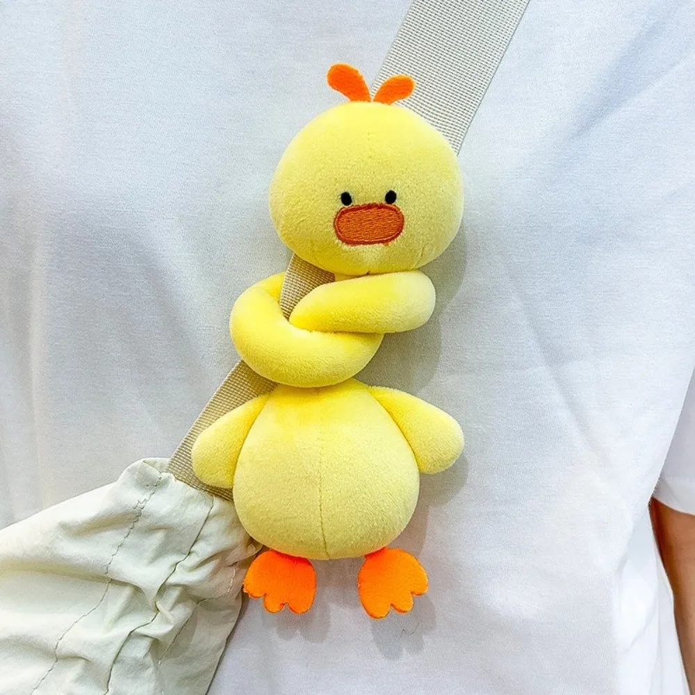 Kawaii Funny Design Long Neck Plush Doll Toy Plush Doll Shape Keychain Bag Pendant Gift