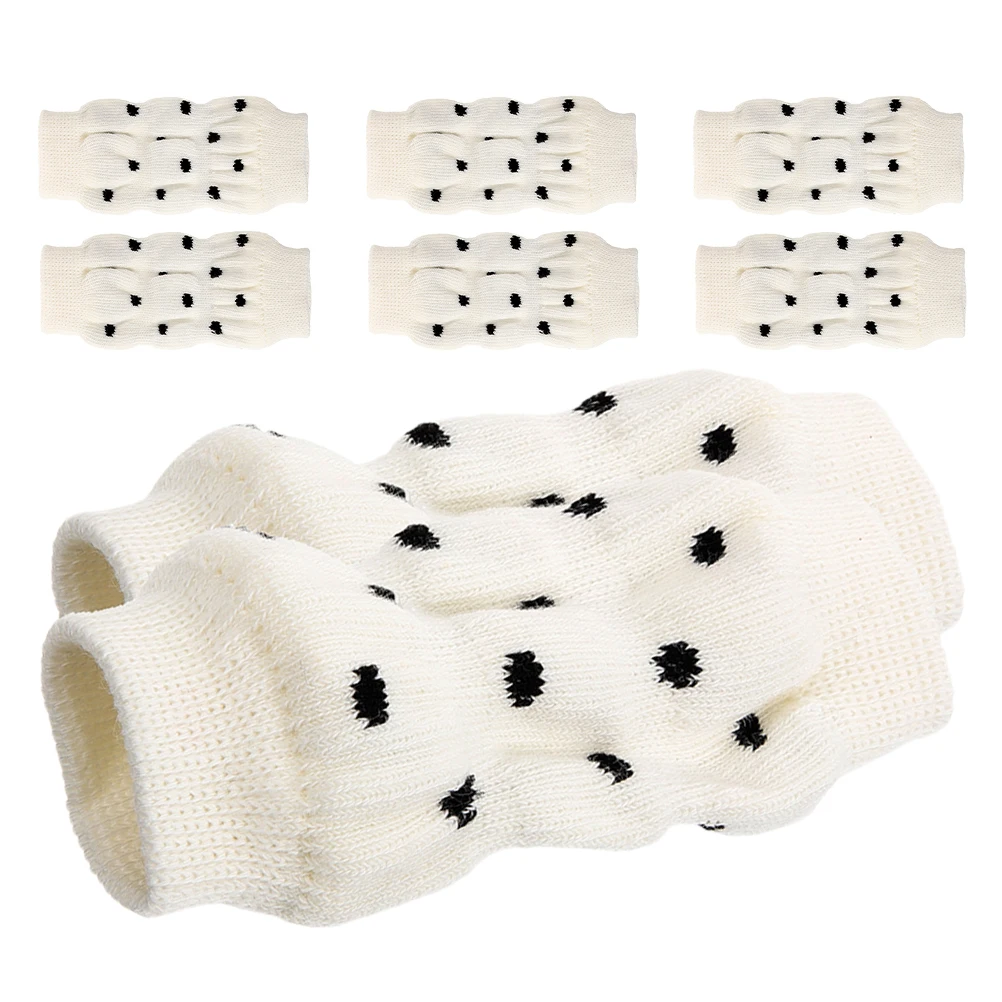

8Pcs Knitted Pet Leg Guards Soft Dog Sleeve for Leg Protection from Scratches Moisture Ideal for Daily Walking and Travel