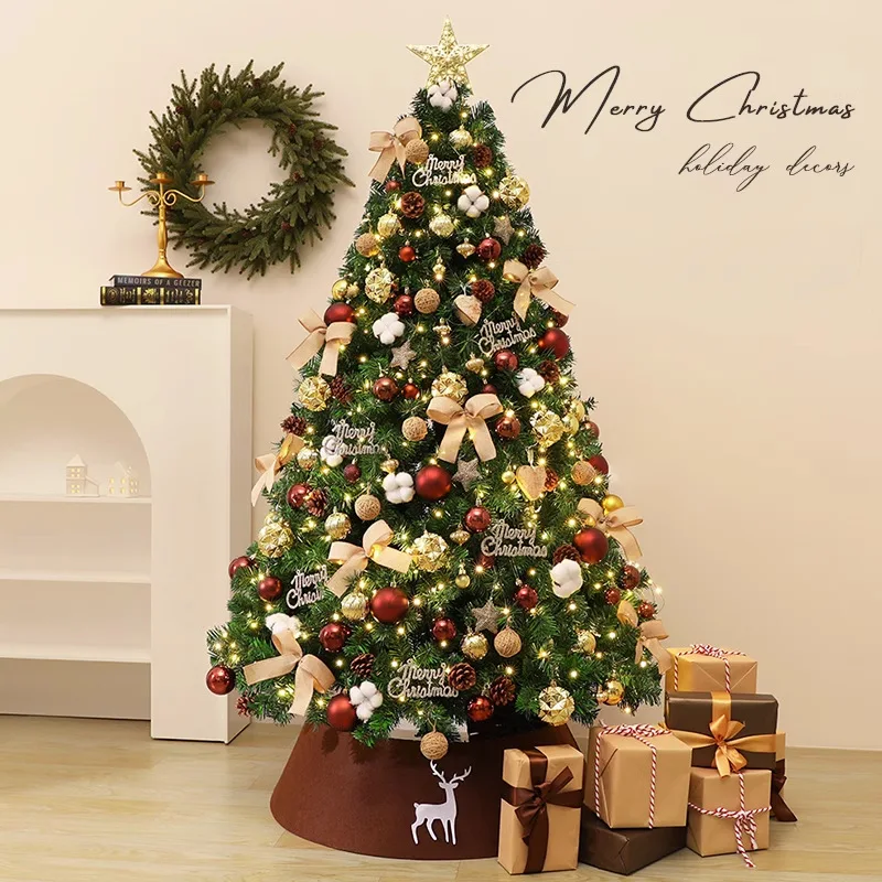 Christmas Tree 2026, Large PVC Indoor Outdoor Decorations, Home Holiday Ornament, Xmas Tree Decor