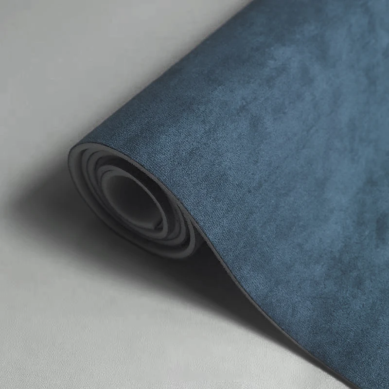 

Suede Sponge Backed Car Headliner Fabric Non Sticky Foam Backing Car Roof Lining Fabric Premium Automotive Renovation Decoration