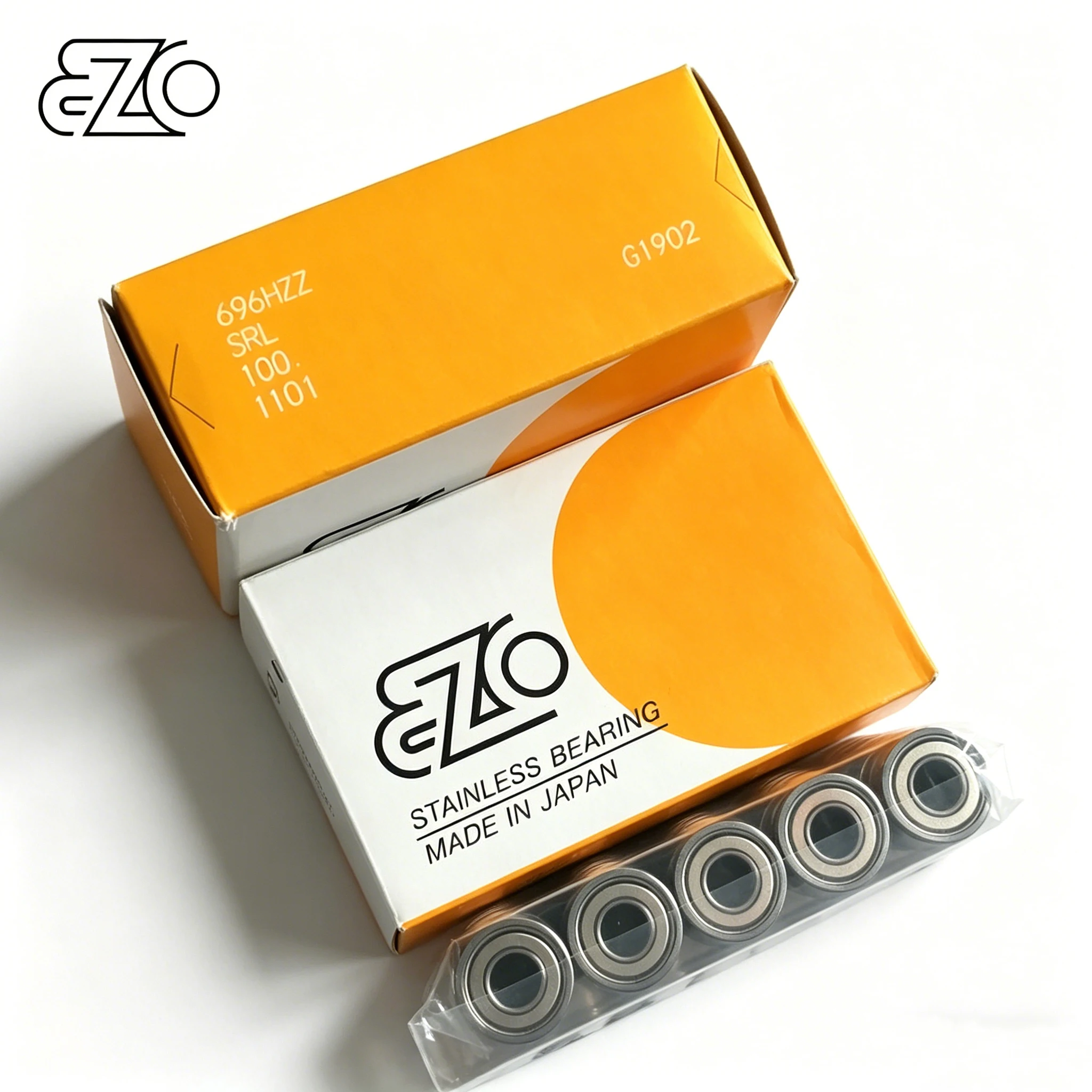 10pcs-assorted-smr-series-zz-bearings-japan-ezo-stainless-steel-high-precision-miniature-ball-bearing-smr63-smr148zz