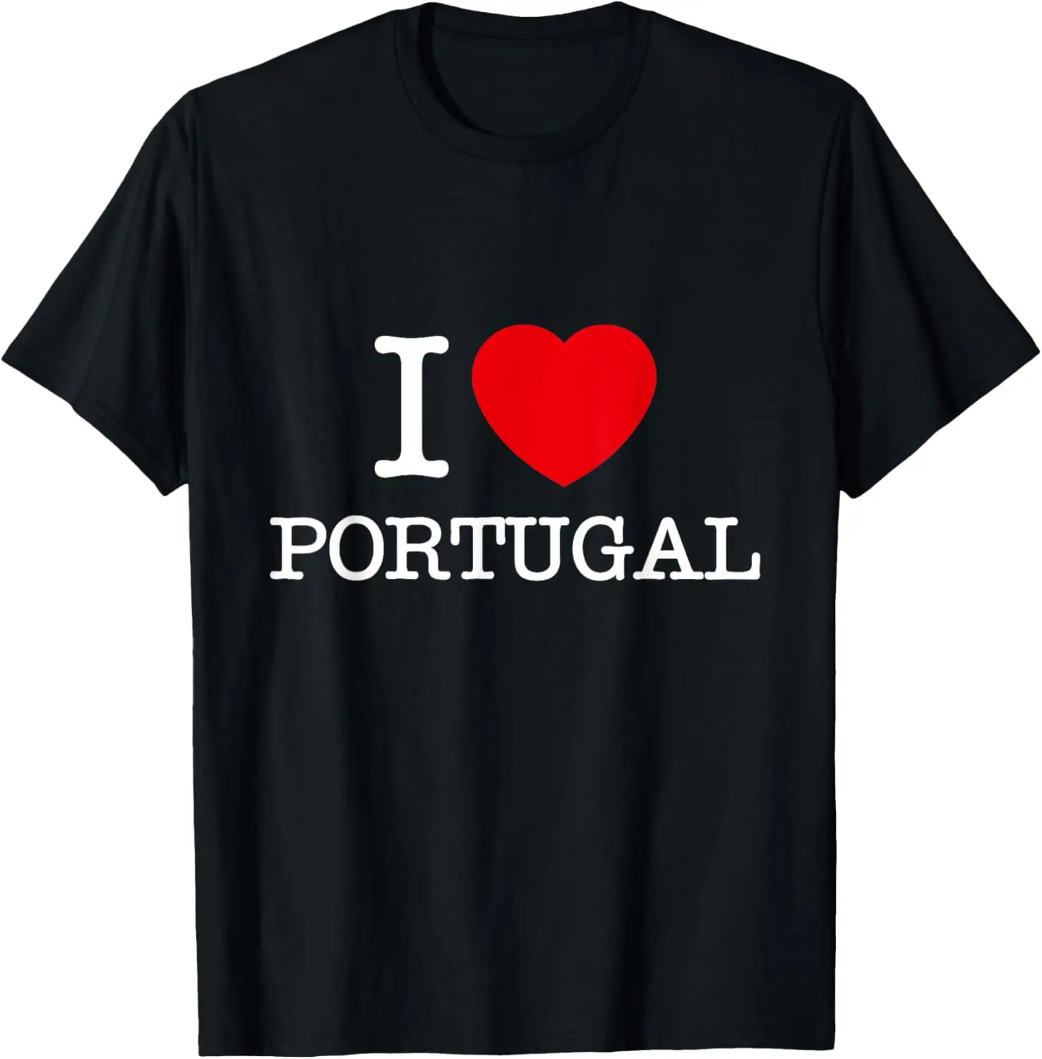 I Love Portugal, Enjoy Cool Portugal Novelty Graphic Designs T-Shirt