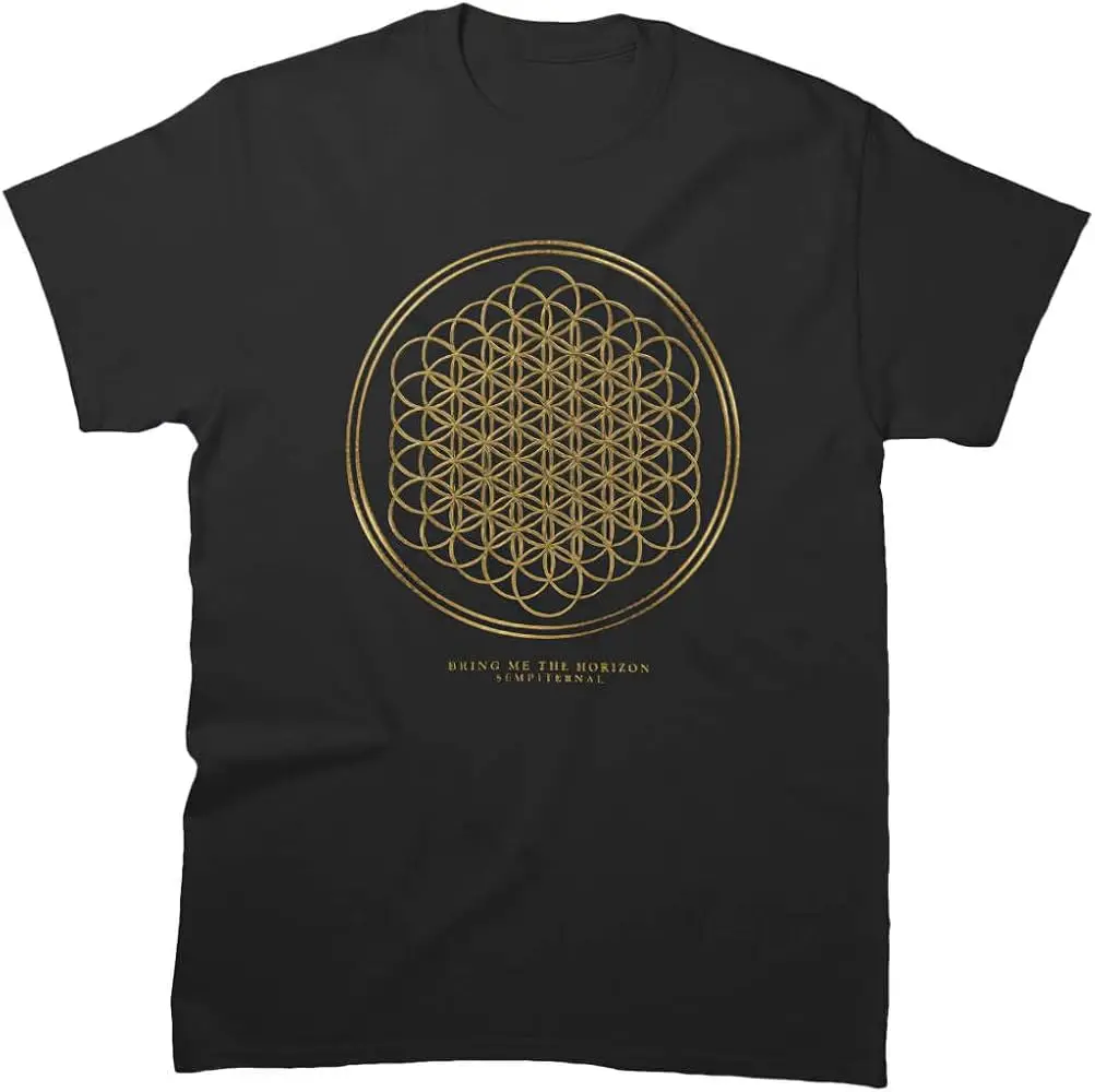 

Unisex Shirt 3D Cotton Sempiternal Bring Friends Me The Tee Horizon T-Shirt High Quality 100%Cotton Short Sleeve