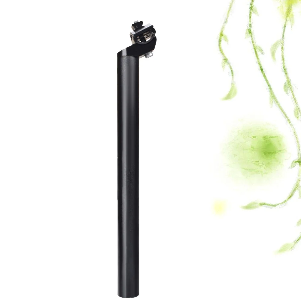 

Aluminum Alloy Seatpost 27.2x450mm Black Thickened Wall Matte Finish Anodized Adjustable for Road Bike Mountain Bicycle