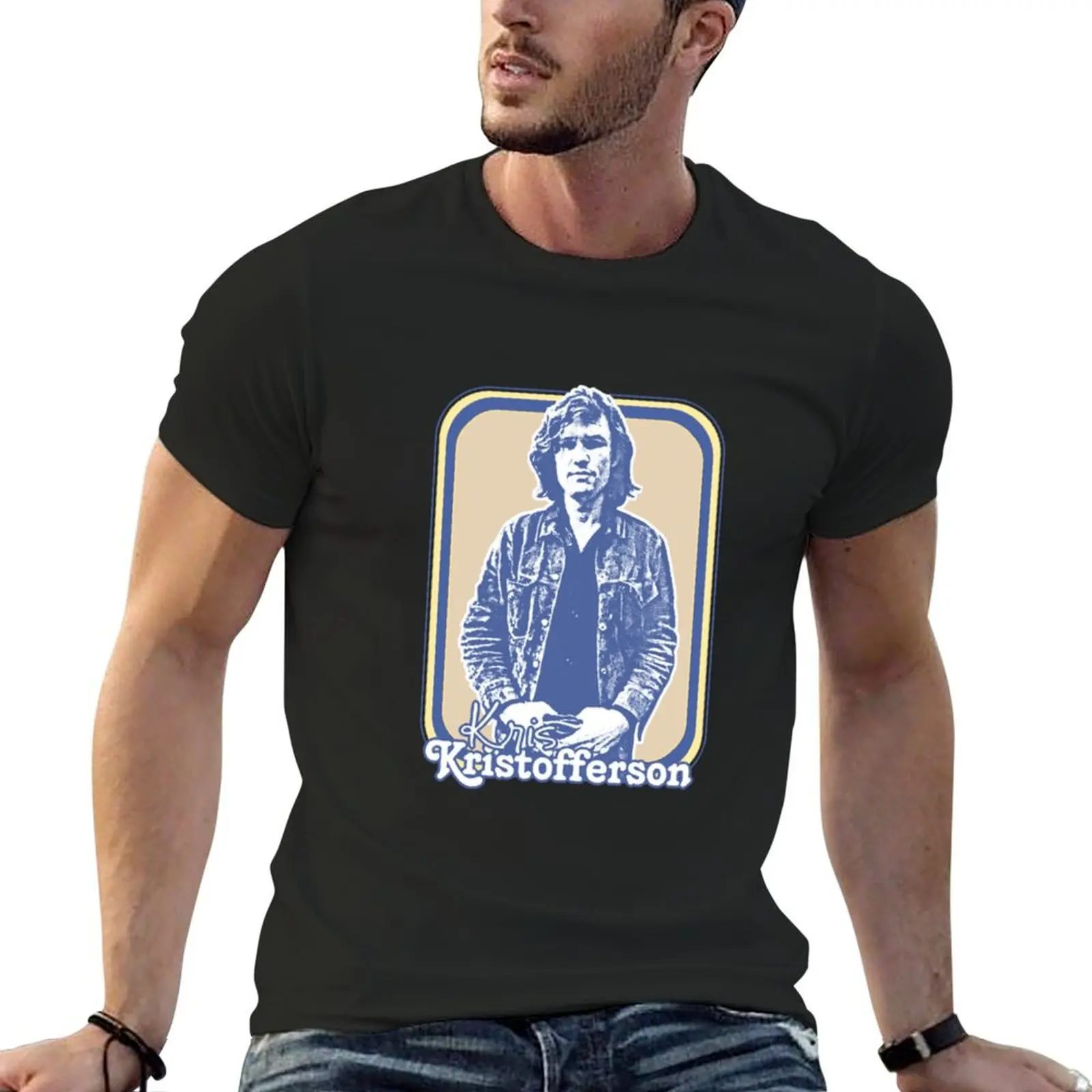 Kris Kristofferson T-Shirt heavyweights new edition man clothes clothing for men