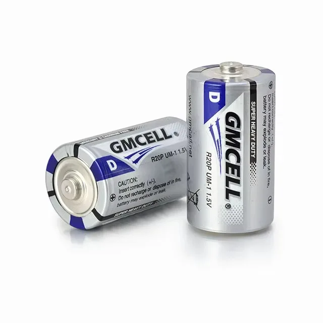 UM1 R20P Dry Battery 1.5V High Quality Zinc Carbon for Consumer Electronics Power Tools Toys Home Appliances Wholesale