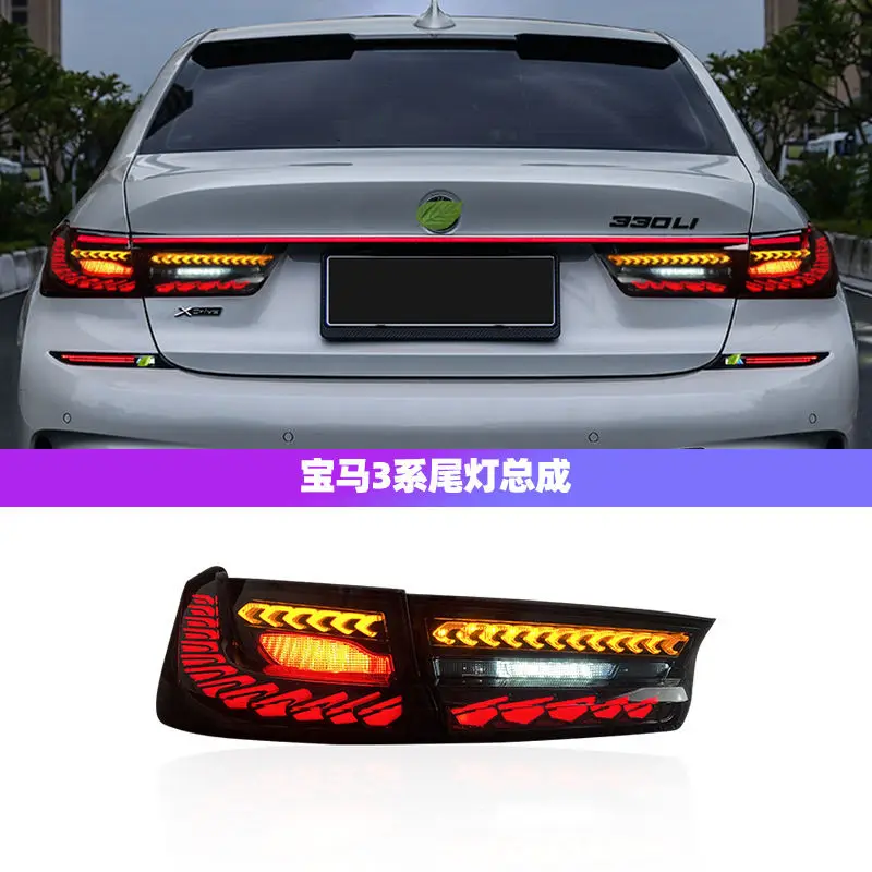 For BMW 3 Series G20 M3 G80 330 340i 320i 325i 2019-2022 OLED GTS Tail Lights Taillamp Taillight Rear Lamps Full LED Dynamic view 5