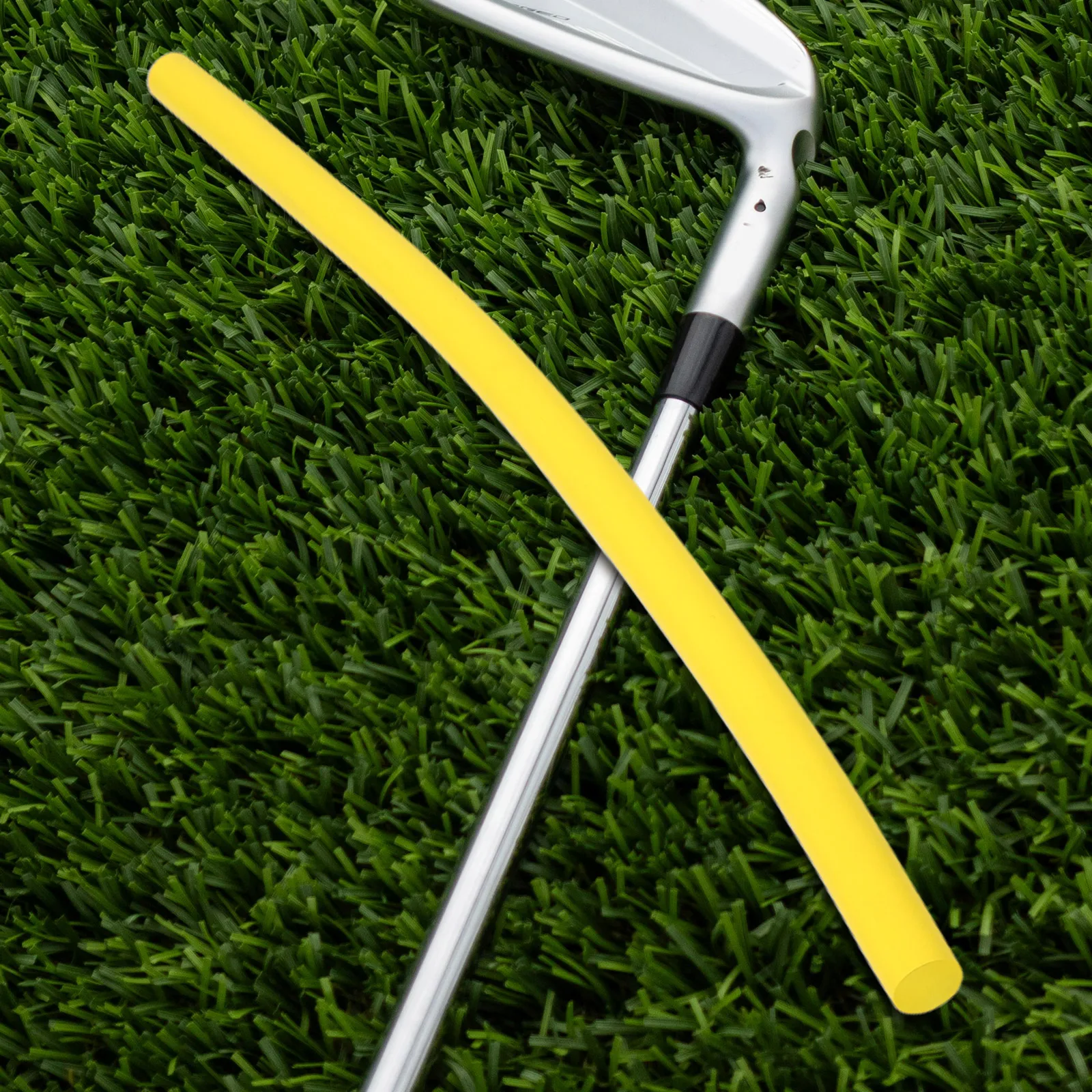 

Golf Swing Training Stick Soft Foam Practice Rod Portable Reusable Golf Trainer for Beginner Advanced Practice Alignment Aid