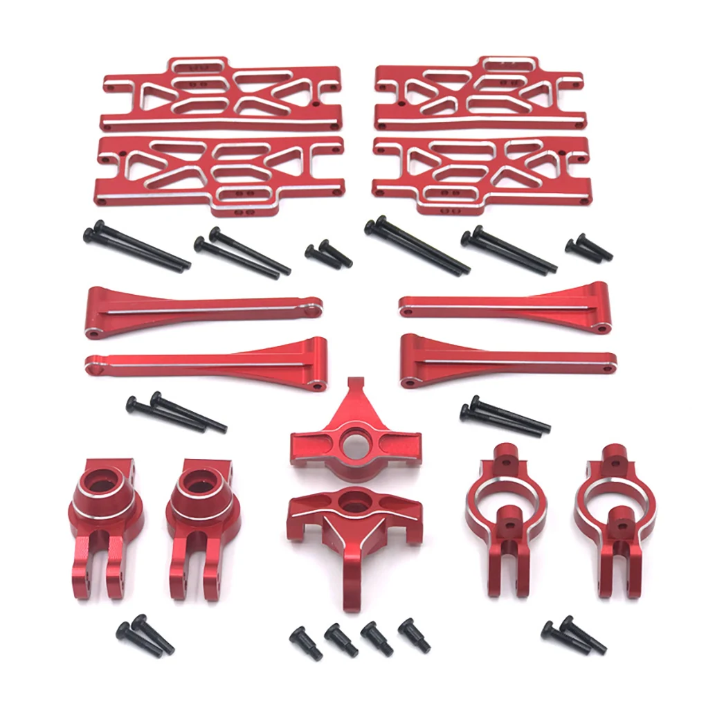 Metal C-Shaped Seat Front Rear Swing Arm RC Crawler Simulation Truck Upgrade Modification Parts Set Accessories