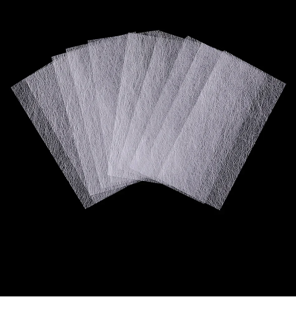 Maniküre Gebäude Fiberglas Vlies Seide 10/20/50Pcs Nagel Verlängerung Seide Form Wrap UV Gel Französisch acryl Tipps Nägel Kunst Werkzeug – Detail 15