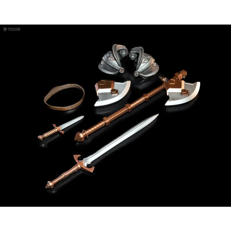 Four Horsemen Studios Genuine Mythic Legions Series Hazardbarbarianfinished Movable Model Toy Peripheral Collectibles,boy's Gift