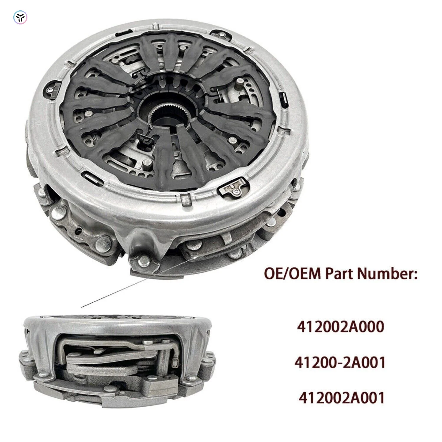 41200-2A001 412002A000 لشركة هيونداي فيلوستر 1.6L 2012-2017 مجموعة القابض المزدوجة