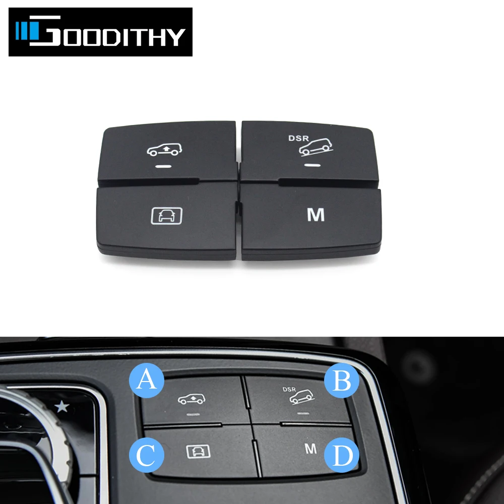 

Car Suspension Level Control Button Downhill Auxiliary Switch Shift Multi-function Buttons For Benz ML GL GLE Class W166 W292