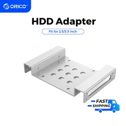 ORICO Aluminum 2.5 to 3.5 inch Hard Drive Caddy Hard Drive Holder Support 2.5 inch IDE / HDD / SSD For PC Hard Drive Enclosure