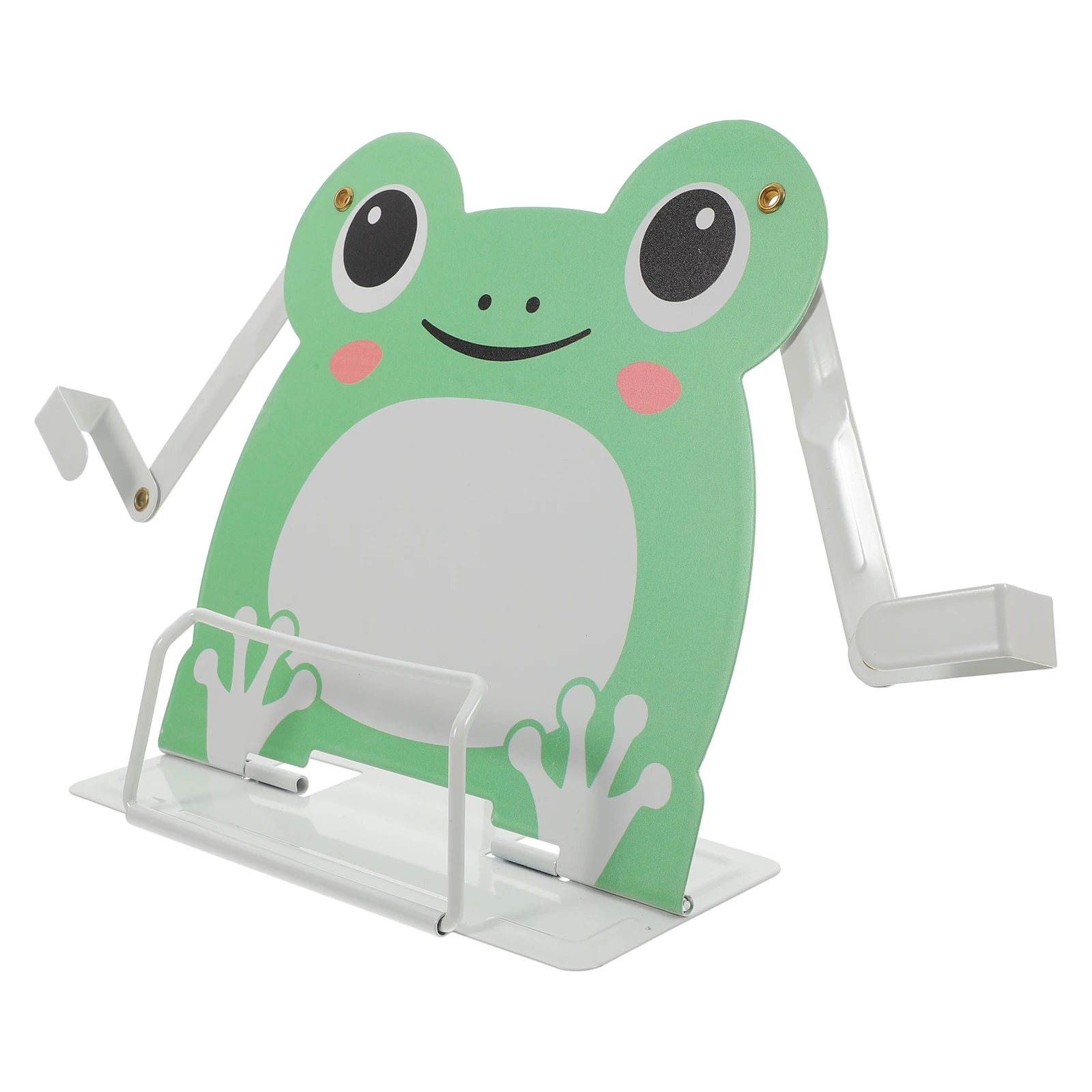 

Adorable Cartoon Animal Book Holder Stand Metal Desktop Reading Bookstand Cooking Music Portable