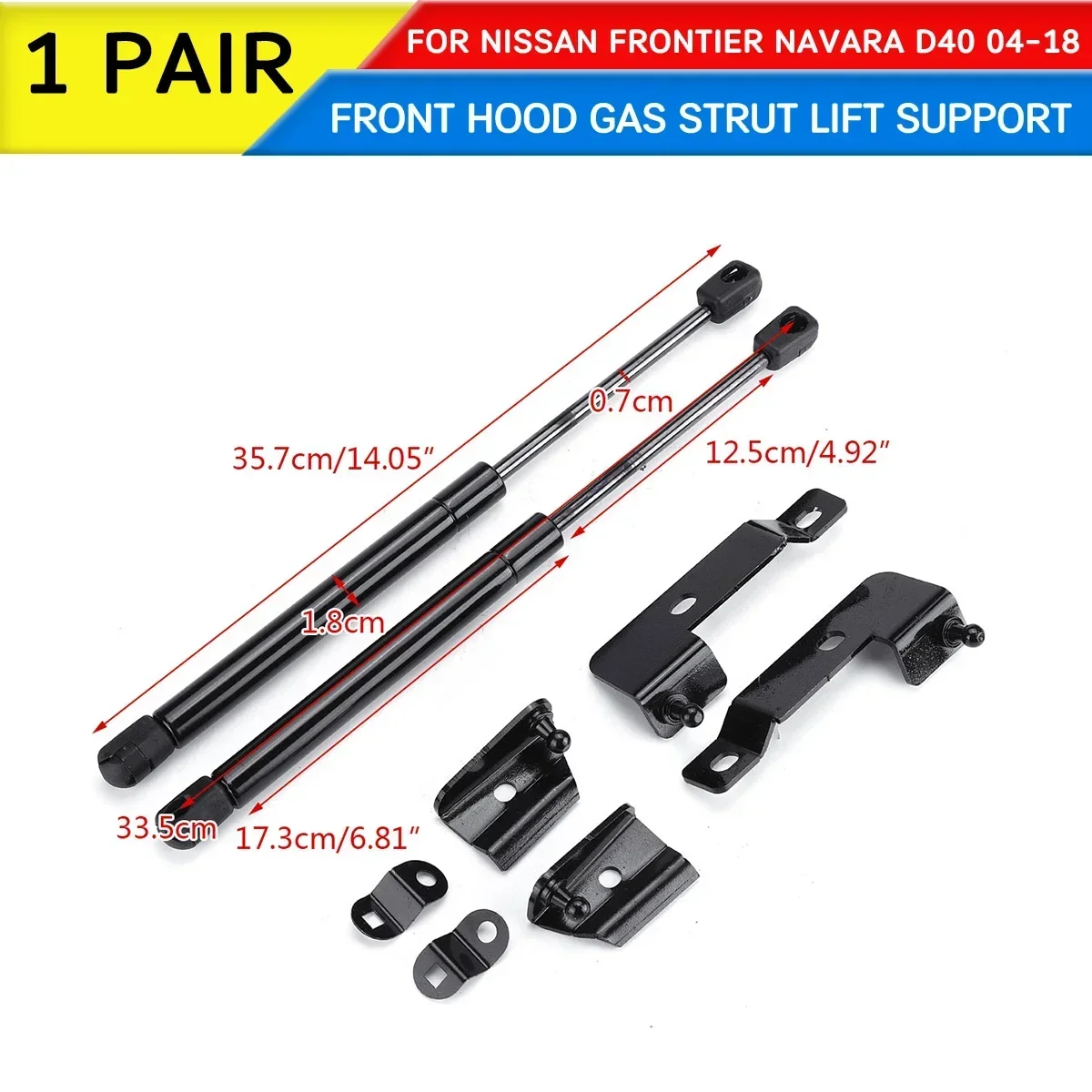 

Car Front Engine Cover Hood Shock Lift Strut Arm Gas Spring Strut Bar Support Props Rod For Nissan Frontier Navara D40 2004-2018