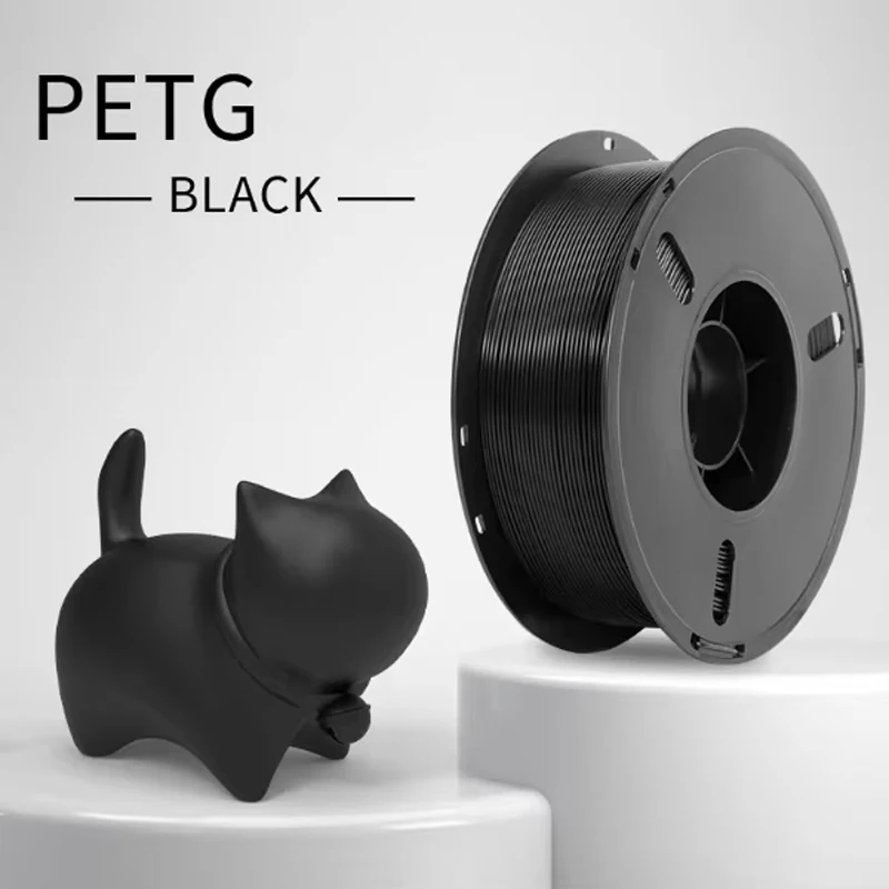 

New PETG 3D Printer Filament 1.75mm 1KG Neatly Wound High Toughness No Bubble Eco-friendly Spool 3D Printing Material