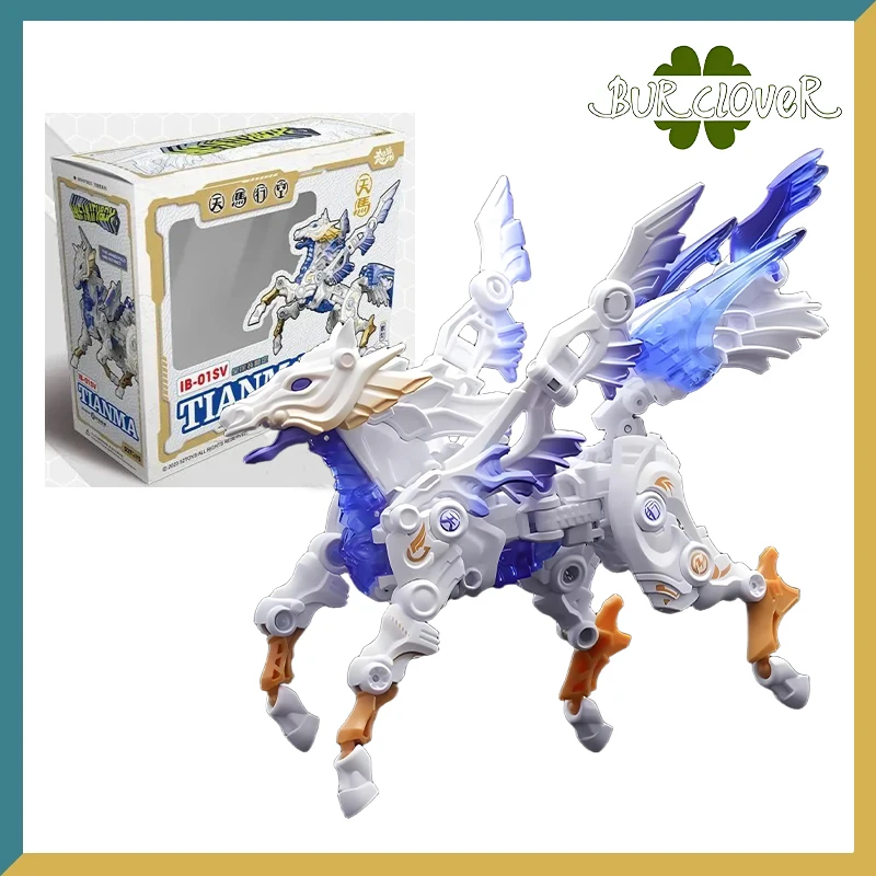 

52TOYS Original INFINTYBOX Series IB-01SV TIANMA Transforming Toys Model assembly Collectibles and decorative items Children