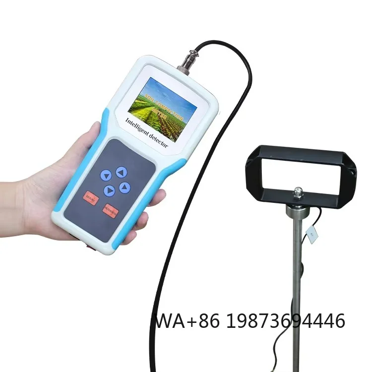 GPS Handheld Soil Compaction Tester Portable High Precision Soil Hardness Detection Instrument