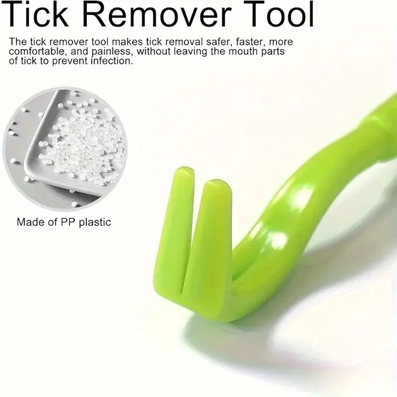 Pinza para Eliminar Pulgas y Garrapatas de Mascotas - Extractor de Garrapatas para Perros y Gatos - Herramienta para el Cuidado de Mascotas