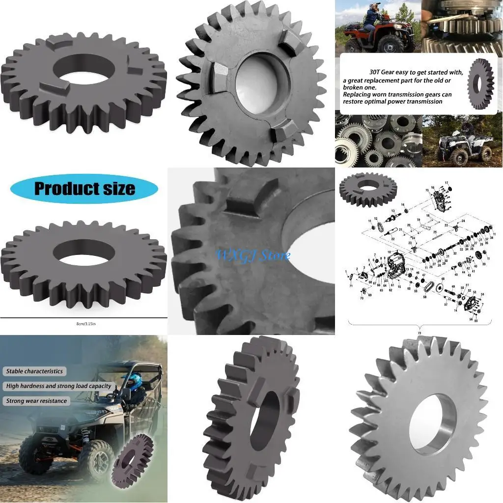 

37JE High Wear Resistance Easy Installation Main Gear 3233856 For 700 500 425 330 200 1500 03-08 Ensures Smooth Transmission